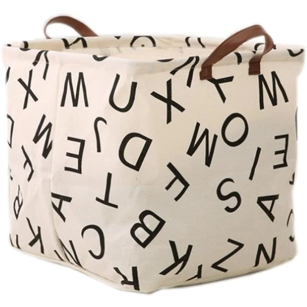 Ultra-fine Storage Basket - Letters Pattern