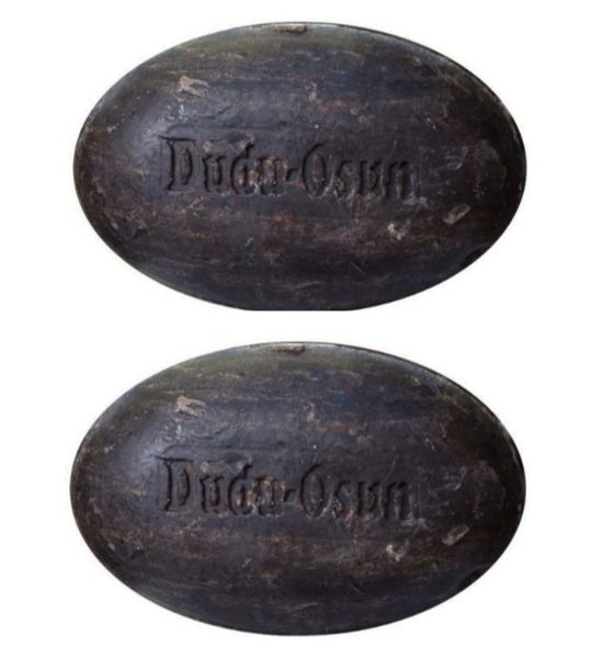 Lilhe Pack of Dudu Osun African Black Soap- 150 g x 2