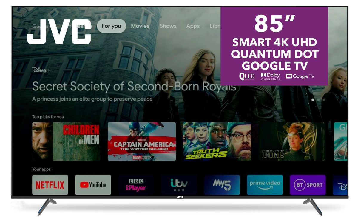 JVC 85" NQ7145 4K UHD QLED Smart TV