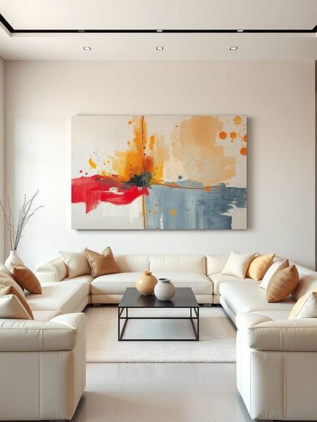 Canvas Wall art: Single - Vivid Serenade