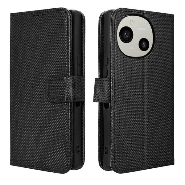 Flip Cases For Sharp Aquos R9 Magnetic Buckle Leather Cover
