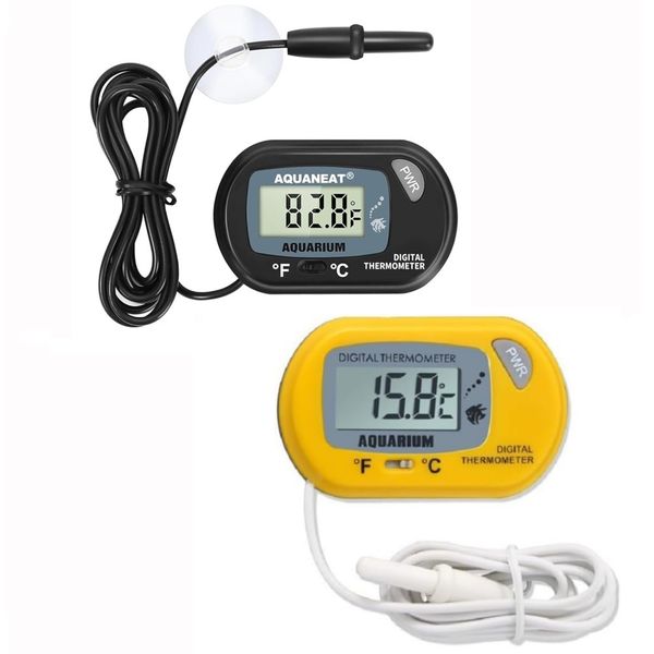 2 Pack Aquarium Thermometer, Fish Tank Thermometer