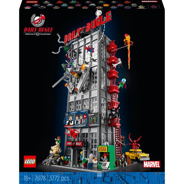 LEGO® Marvel Spider-Man Daily Bugle 76178 Building Toy Set - 3772 Pieces