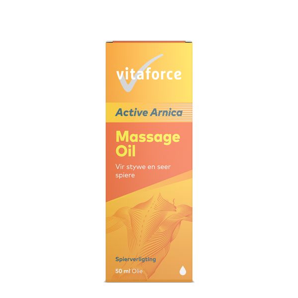 Vitaforce Active Arnica Massage Oil - 50ml