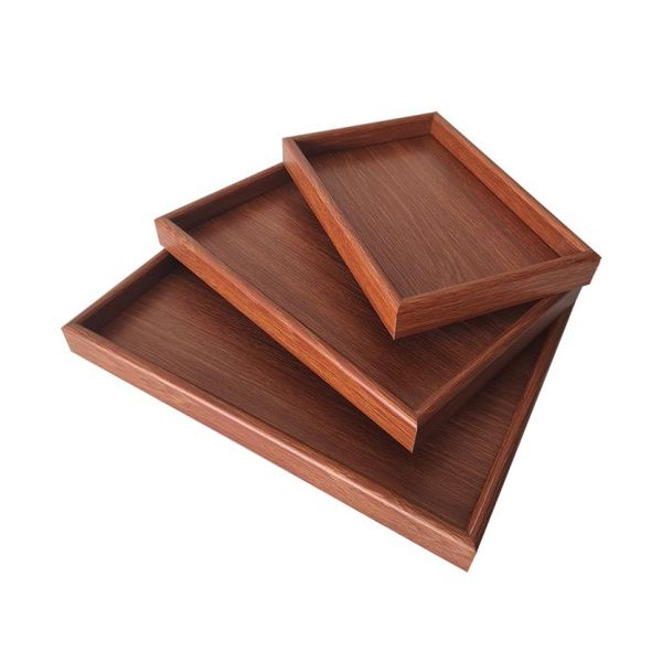 Multi-Use Wooden Tray - Food, Tea, Storage &amp; Décor