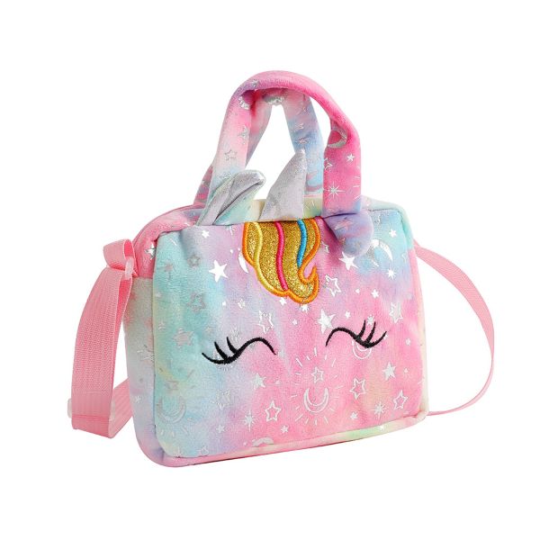 Fashion Sweet Unicorn Handbags For Girls Cute Kid Crossbody Shoulder Bag