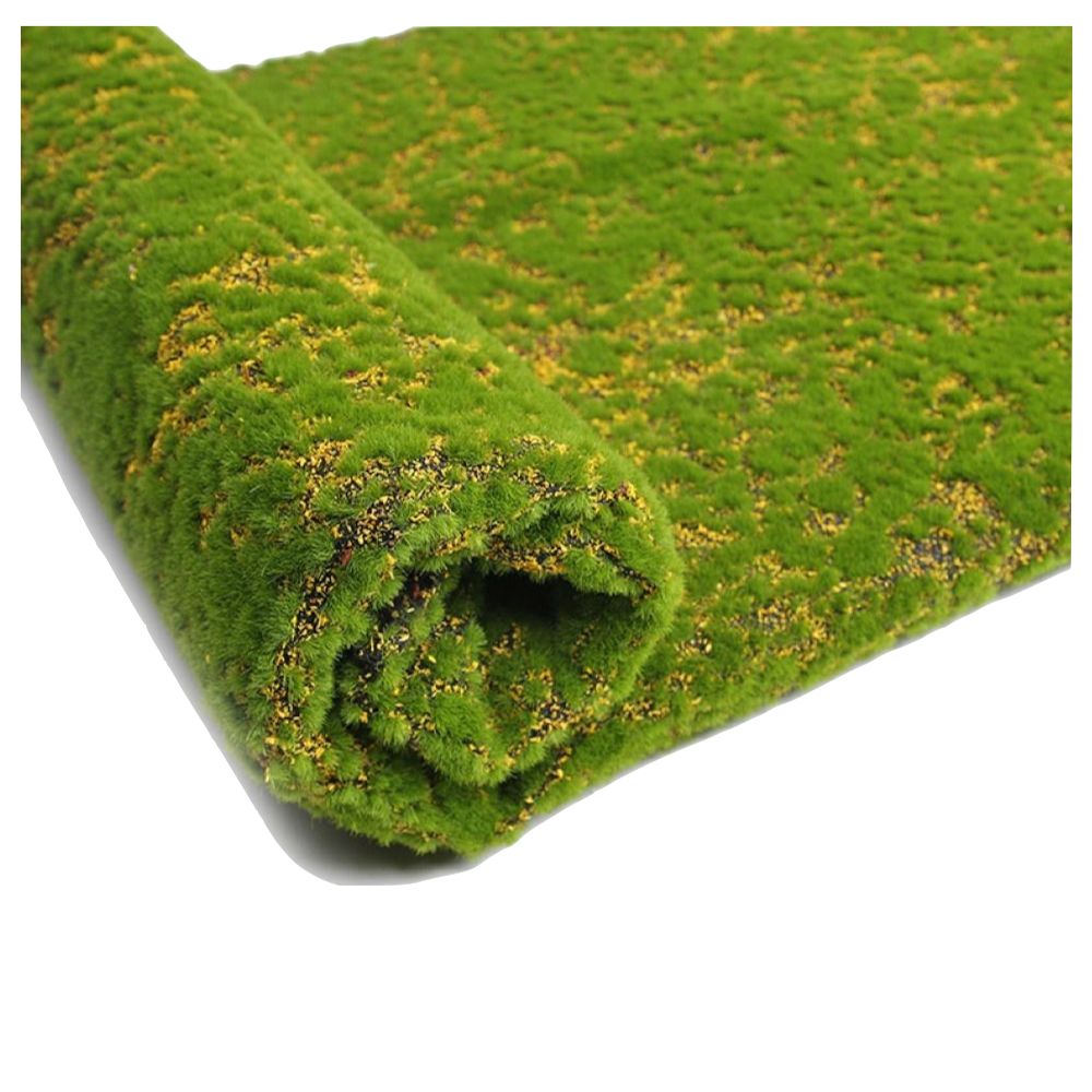 Garden Home Artificial Grass Yellow Spot Moss Turf Decoration (1m ...