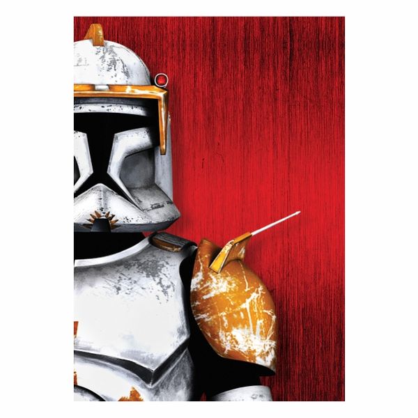 Star Wars The Clone Wars Red - A1 poster