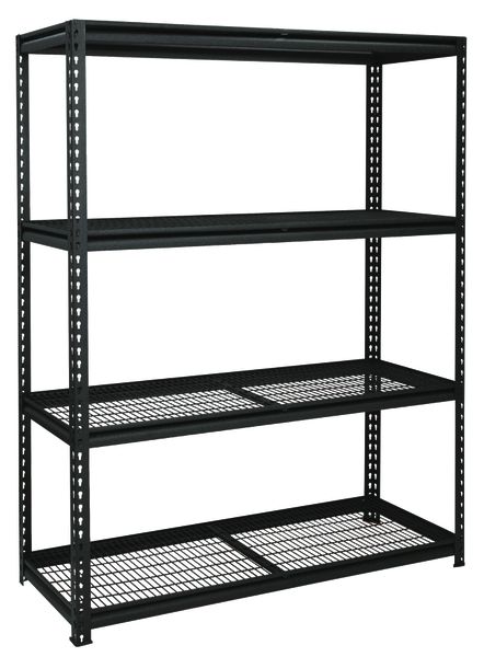Wildberry - Heavy Duty Shelving - 4 Steel Shelves