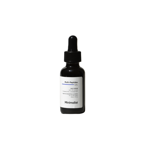 Minimalist Multi-Peptides 10% Face Serum