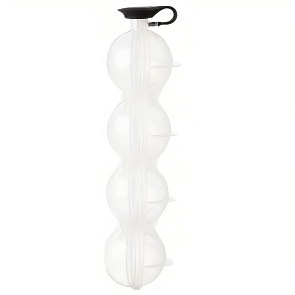 Transparent Ice Maker 4 Mold Silicone Round Ball Ice Tray - 5.5cm
