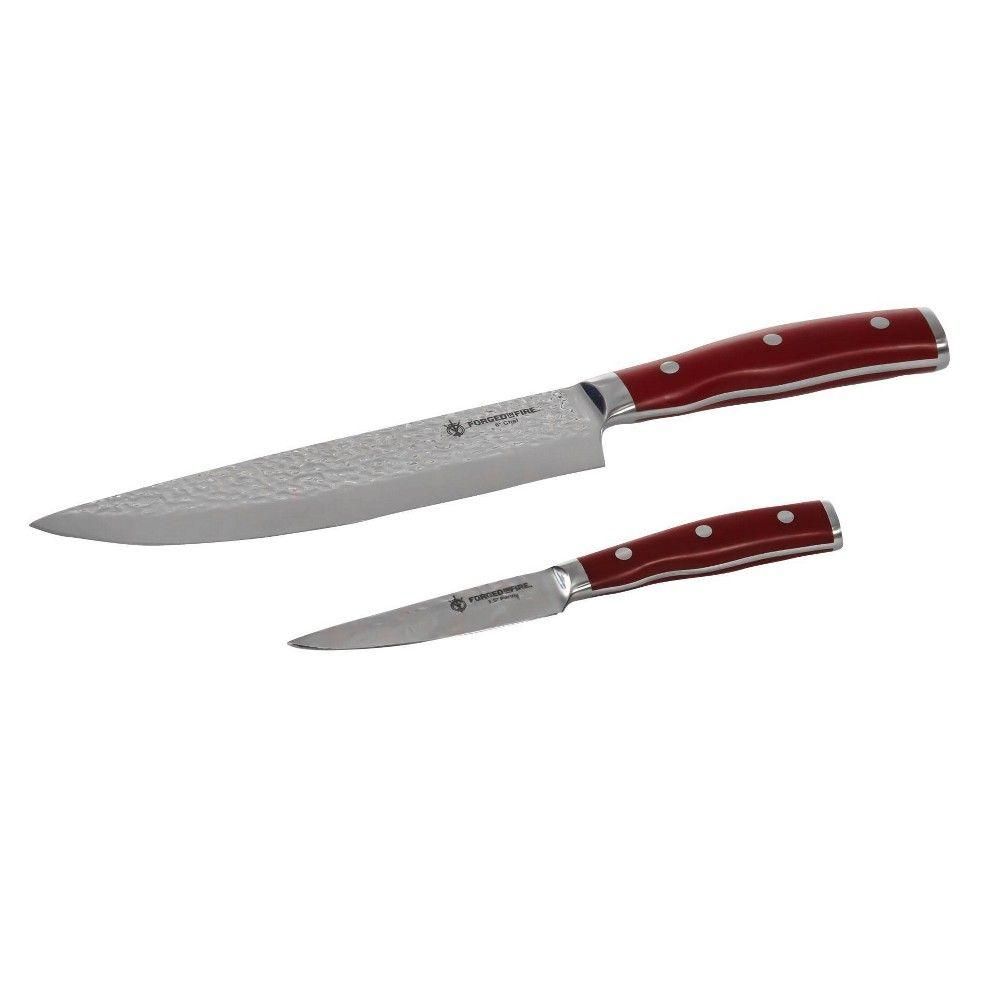 Homemax Forged in Fire 2 Piece Chef Knife Set | Buy Online in South ...