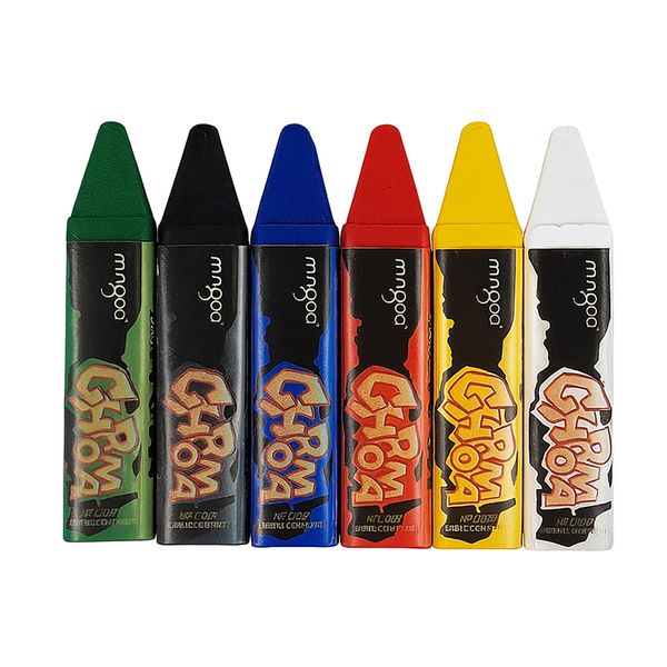 6 Pack Face Paint Crayons - Non-Toxic, Safe for Kids &amp; Parties