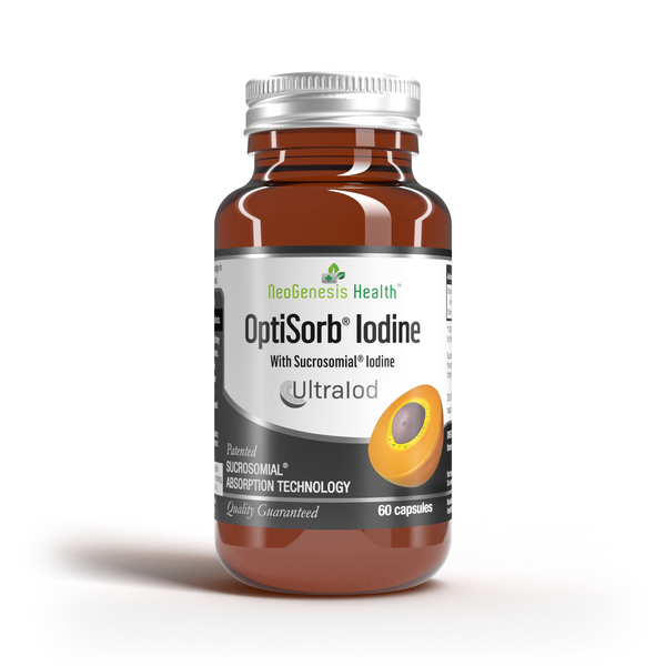OptiSorb Iodine | 150mcg | Sucrosomial Iodine Delivery| 60 Capsules