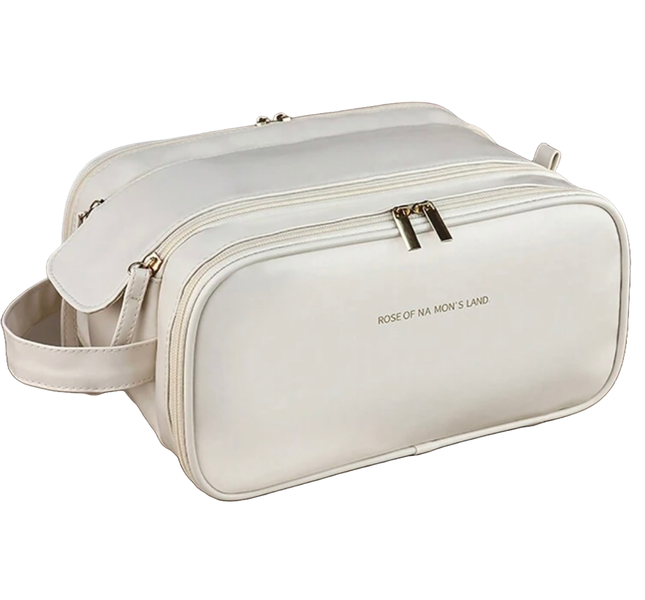 Rose of Na Mon's Land Waterproof Double Layer Make Up Bag