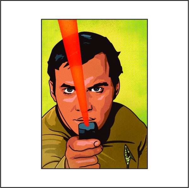 James T. Kirk Star Trek - A1 Poster