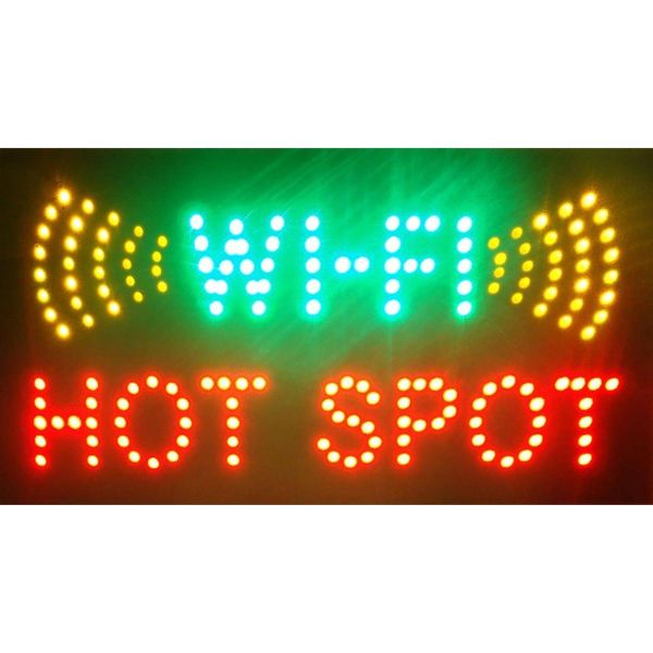 240V - LED Wi-Fi Hot Spot Sign