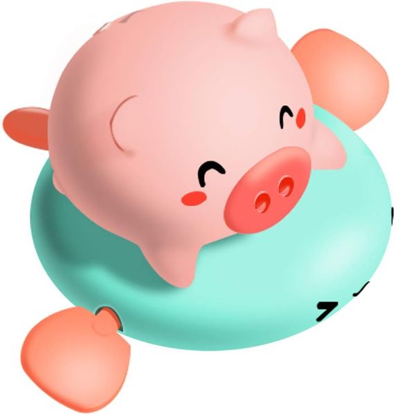 Piggy PullString Bath Toy