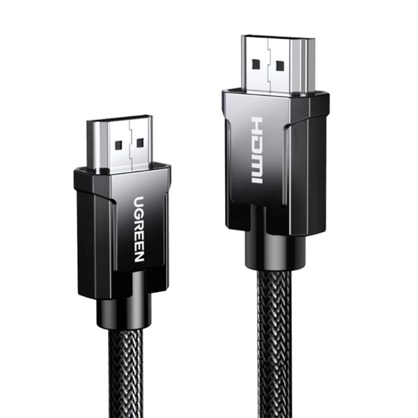 UGreen 70319 HDMI 2.1 8K 1M Zinc Alloy Braided Cable-BK
