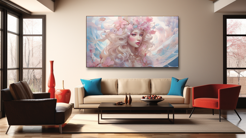 Canvas Wall Art - Mistical Mirage Abstract - HD0240