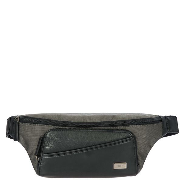 Bric's - Monza Waist Money Bag - Black and Olive