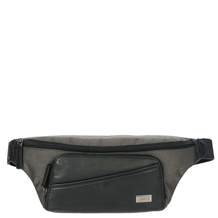 Bric's Monza Waist Money Bag Black and Olive Shop Today. Get it