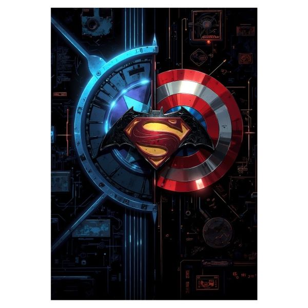 When Two Worlds Collide - A1 Poster