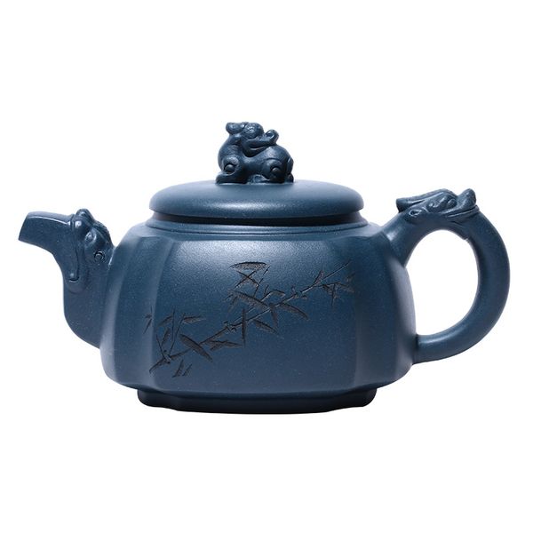 YIXING Famous Purple Dragon Dragon Teapot Handmade