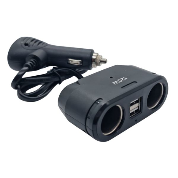 Car Socket Ports(2) And Usb Ports(2) with Voltage Monitoring