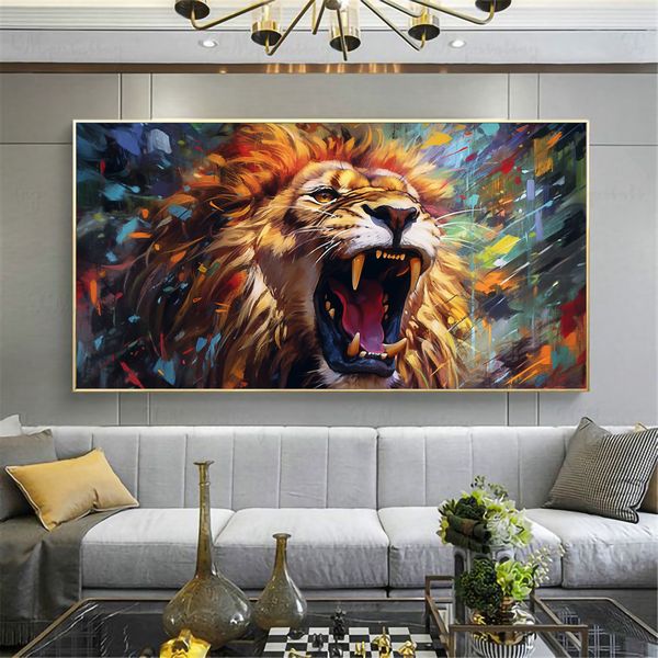 Canvas Wall Decor - Savagery Unleashed - 0464