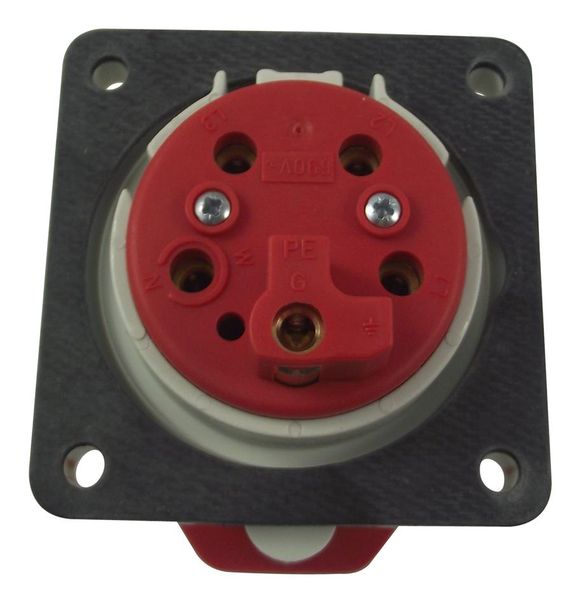 Walther (430) Pin &amp; Sleeve Connector, 32 A, 400 V, Panel Mount, Outlet