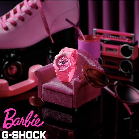 新品G-SHOCK Barbie GMA-S110BE-4AJR バービー Casio G-Shock Barbie Limited Edition Analog-Digital Watch GMA
