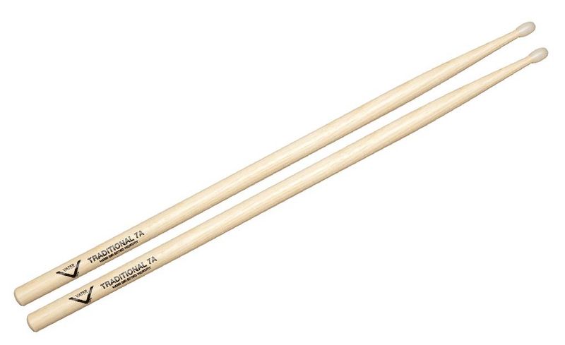 Vater Traditional 7A Nylon Tip Drumsticks