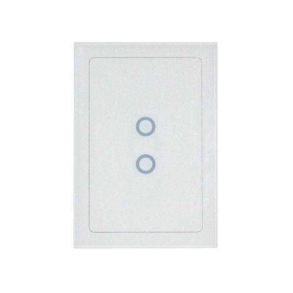 Smart WiFi Light Switch 2 Gangs Hub based Amazon Alexa &amp; Google Home,