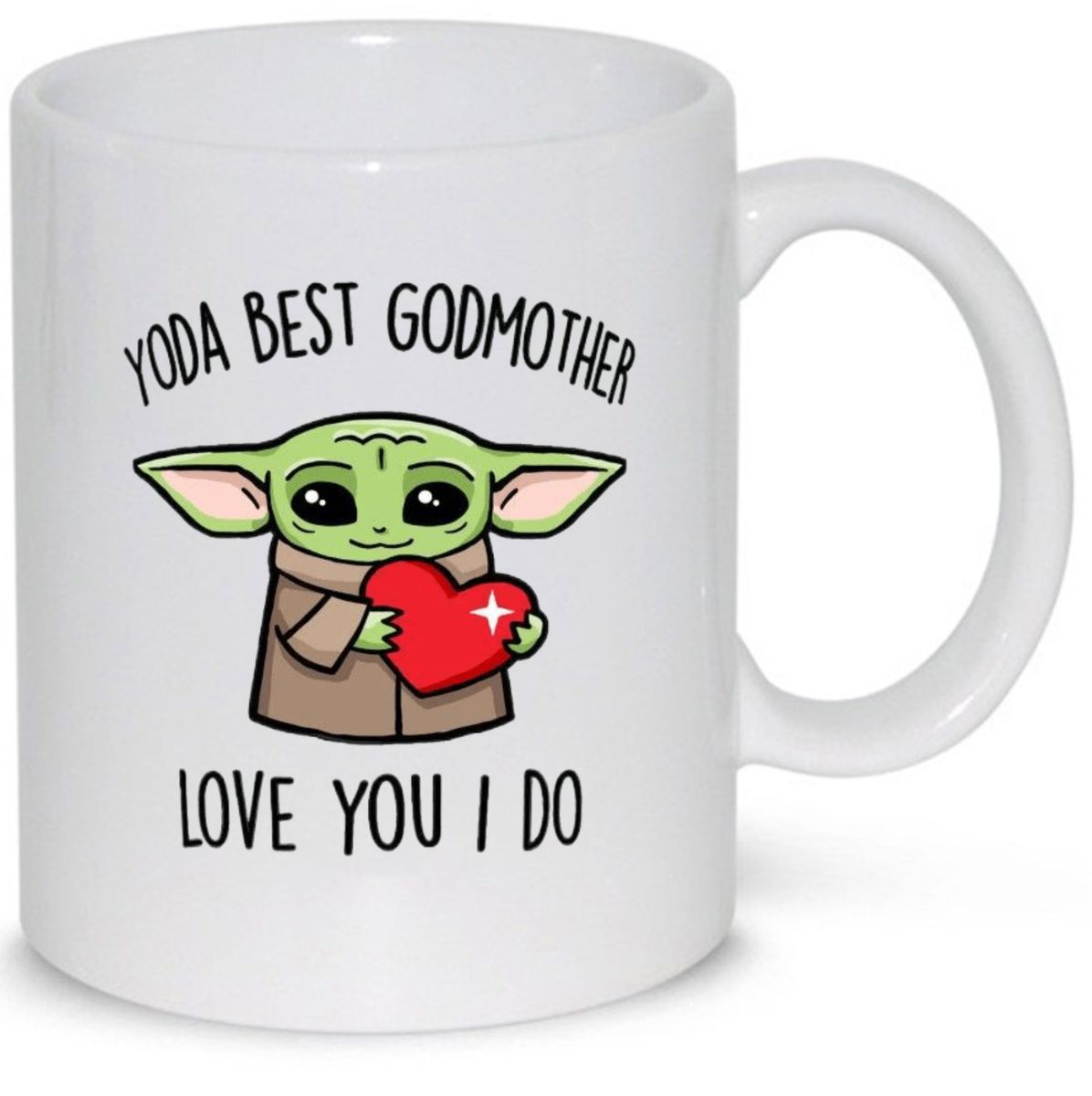 Star Wars Mug Personalized Baby Yoda Best Mom Christmas Mummy - iTeeUS