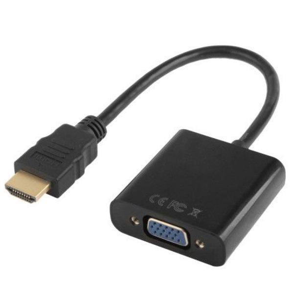 HDMI to VGA Female Converter Adapter Cable 1080P Without Audio Shop Today. Get it Tomorrow
