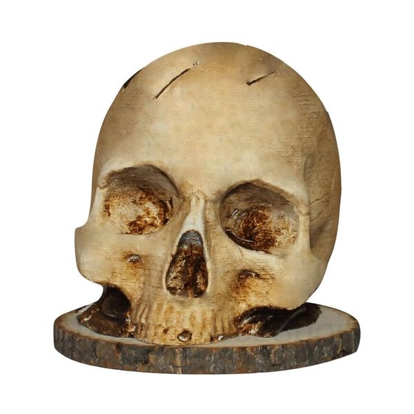 Kitchen Decor Skull Knife Holder Storage Rack Halloween - 15cm