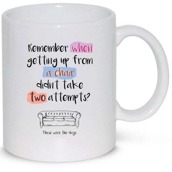 Those Were The Days 40th, 50th, 60th, 70th 80th Birthday Gift Mug
