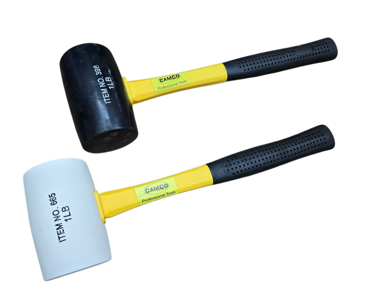 Camco Rubber Mallet 450 gram - White and Black