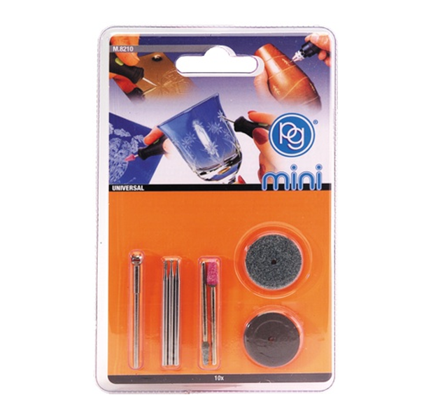 PG Mini Engraving Accessory Kit 10 Pieces