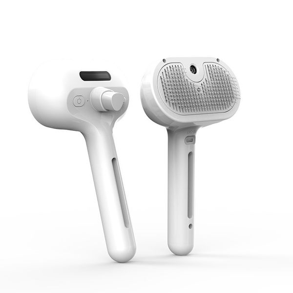 Steam Brush for Cat and Dog - Pet Brush -Pet Fur Pressure Brush