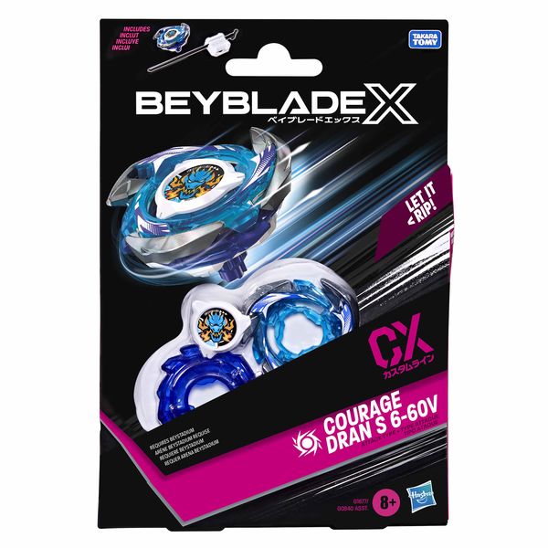 Beyblade X Courage Dran S 6-60v Cx Starter Pack Set