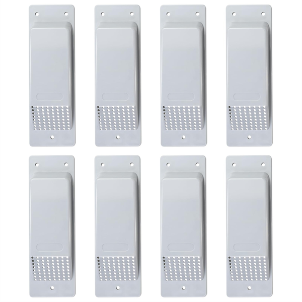 8 Pack Container Air Vent Reduce Heat and Humidity Compatible with None
