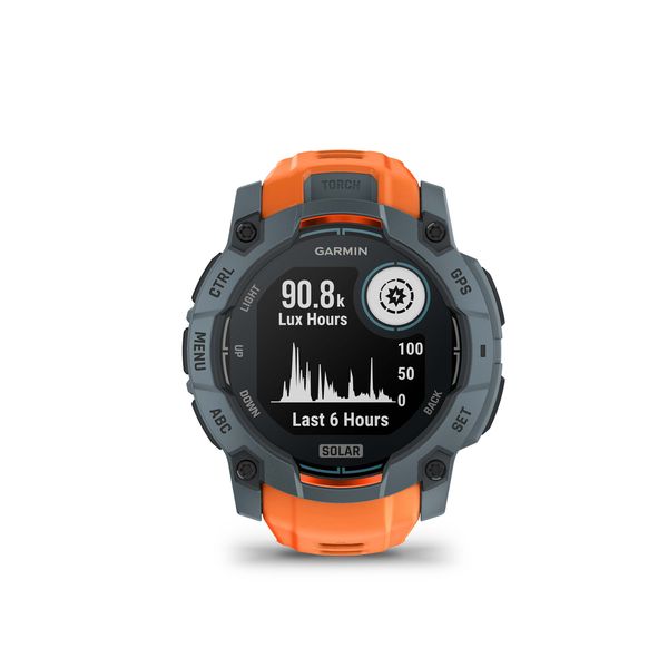 Garmin Instinct 3,50mm,Solar,Spark Orange Bzl w/Spark Orange Bnd