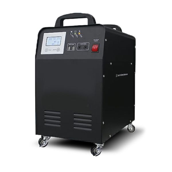 Mecer Portable Solar Inverter Trolley 1kW 100A Battery