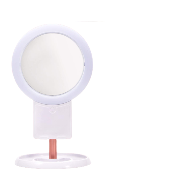 180° Rechargeable LED Makeup Mirror