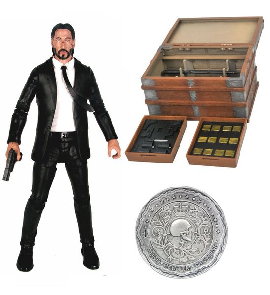 Diamond Select Toys: Deluxe 7-Inch Scale Action Figure Box Set - John Wick