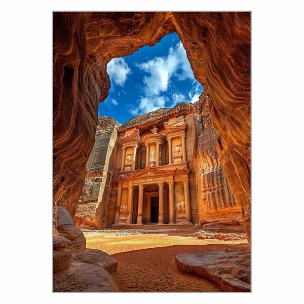 Petra Jordan Poster - A1