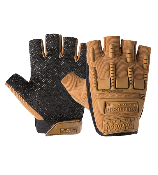 Fingerless Gloves Black Gloves Men's Fingerless Winter Sports