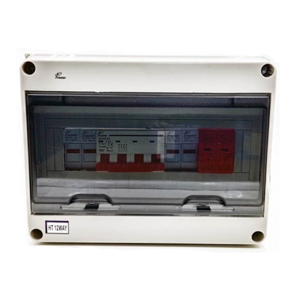 2 In 1 AC/DC IP65 Solar Combiner Unit Box